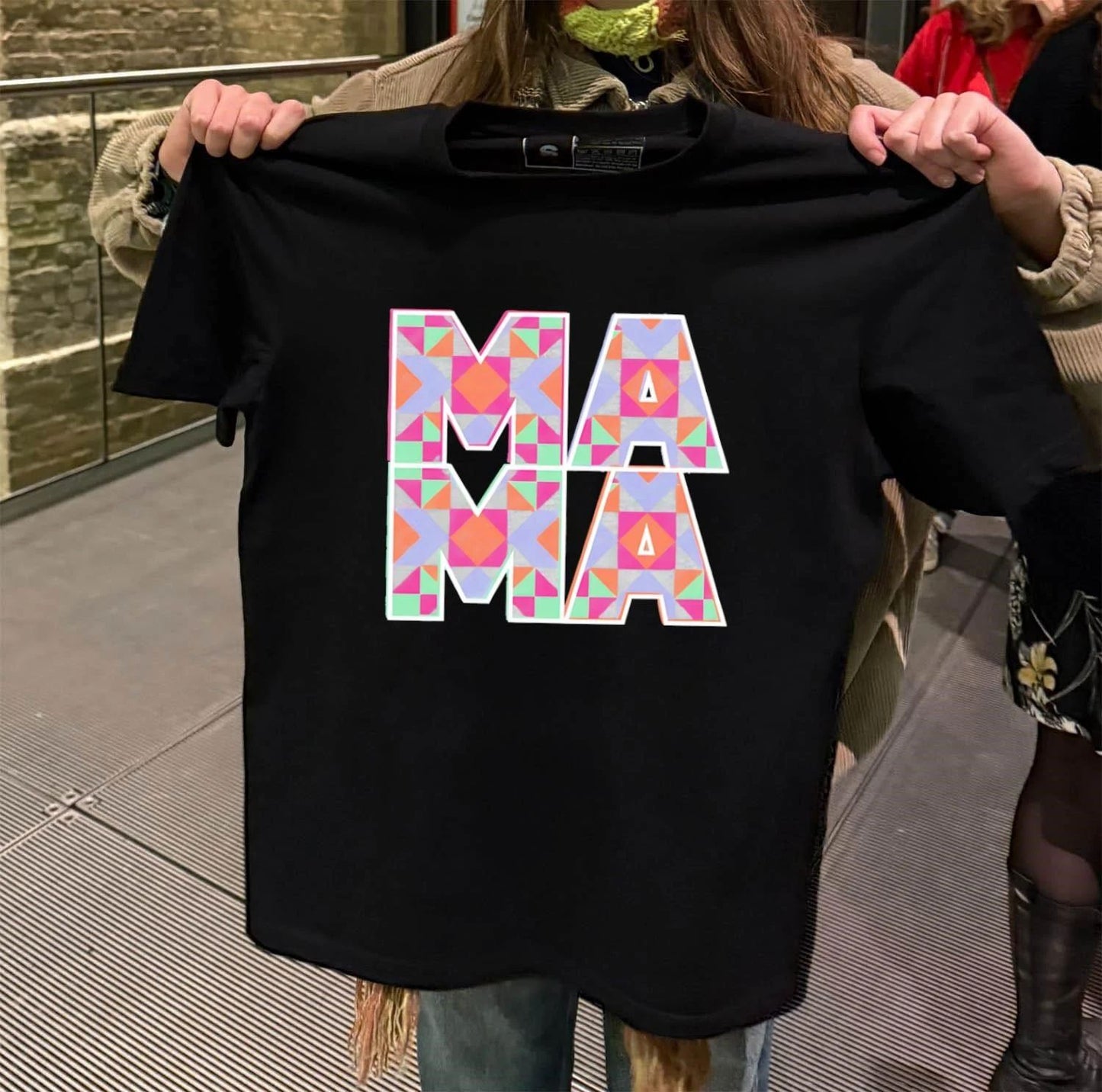 Mama Quilt Pattern Big shirt