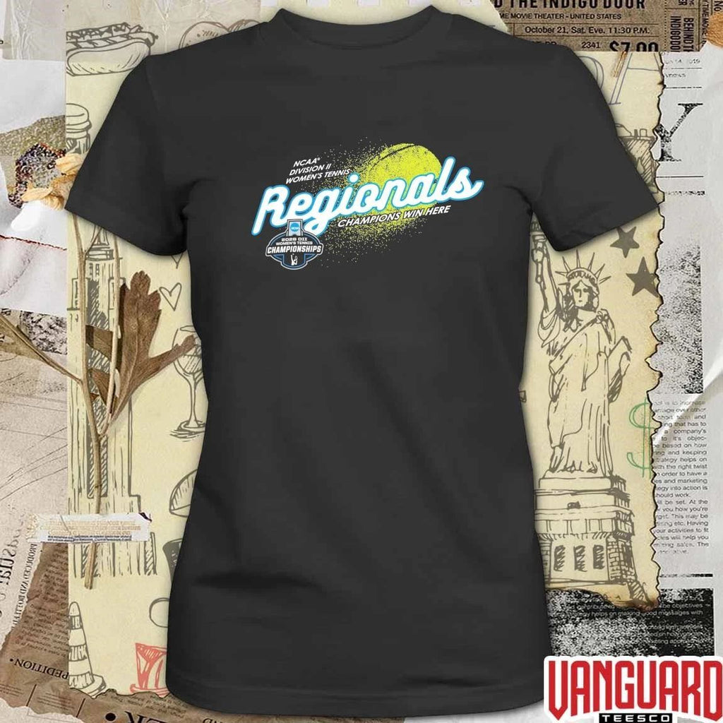 2026 NCAA Division II Women’s Tennis Regionals Champions Win Here t-shirt