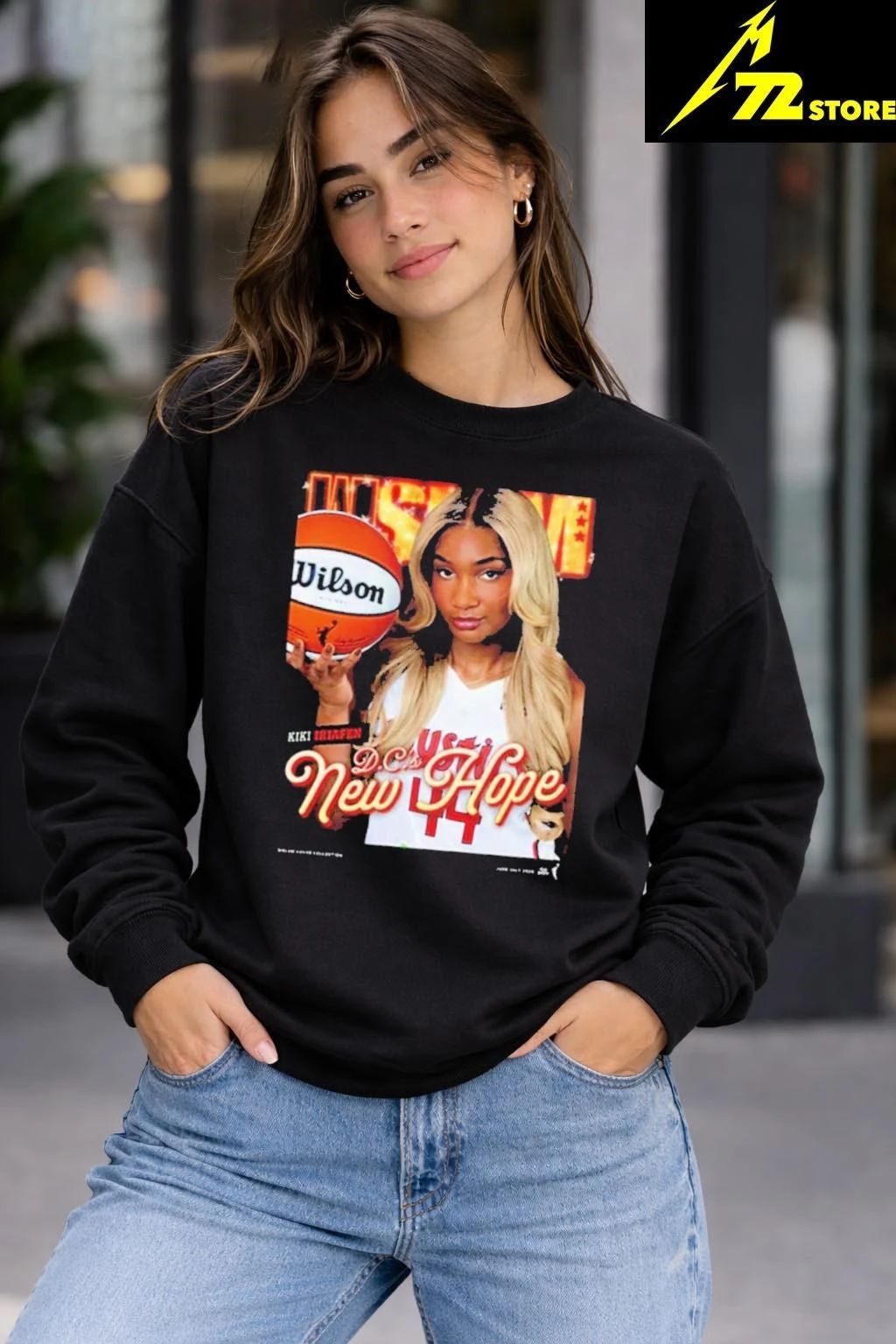 SLAM 262 x Washington Mystics Kiki Iriafen Shirt