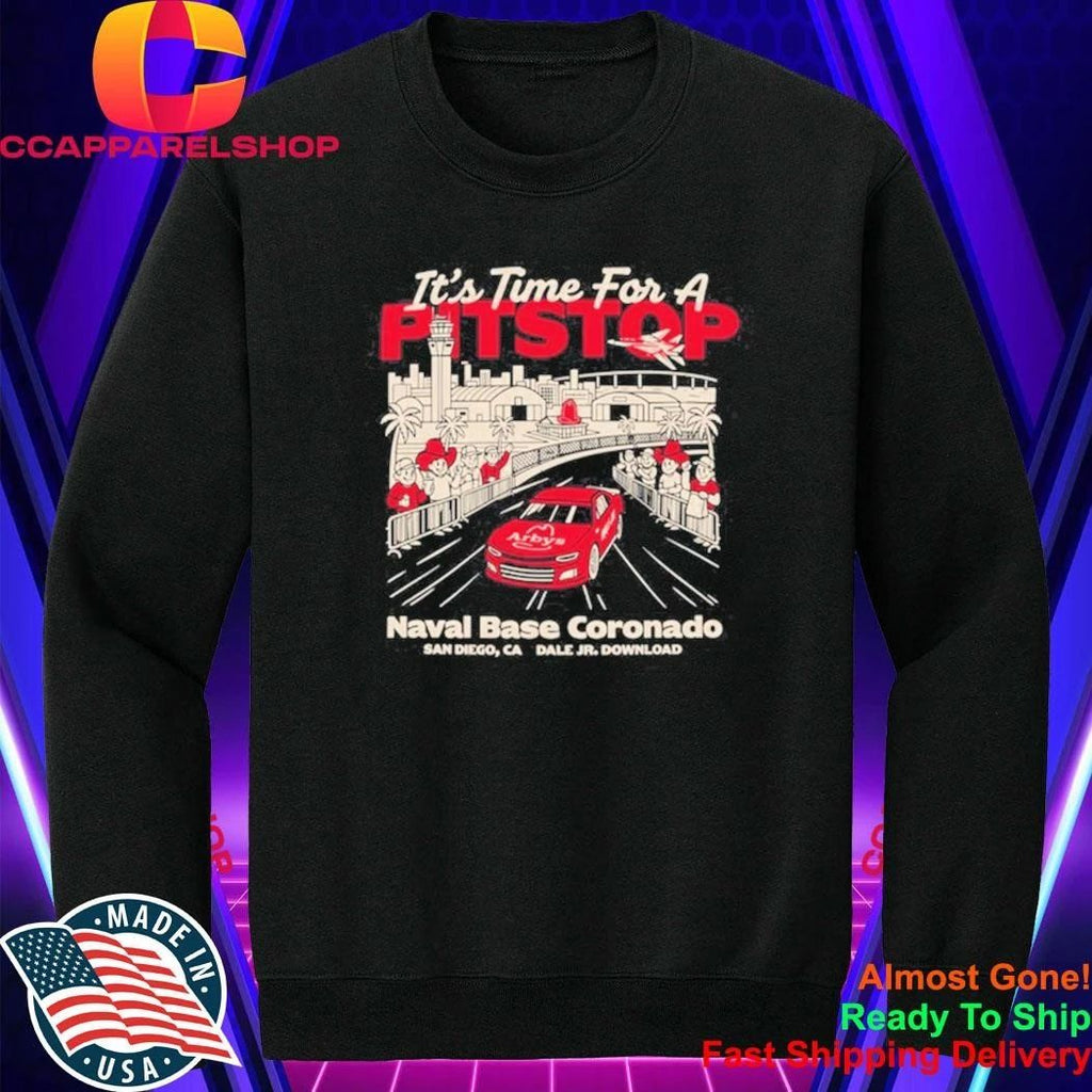 Arby’s x Dale Jr Download Time for a Pitstop Shirt