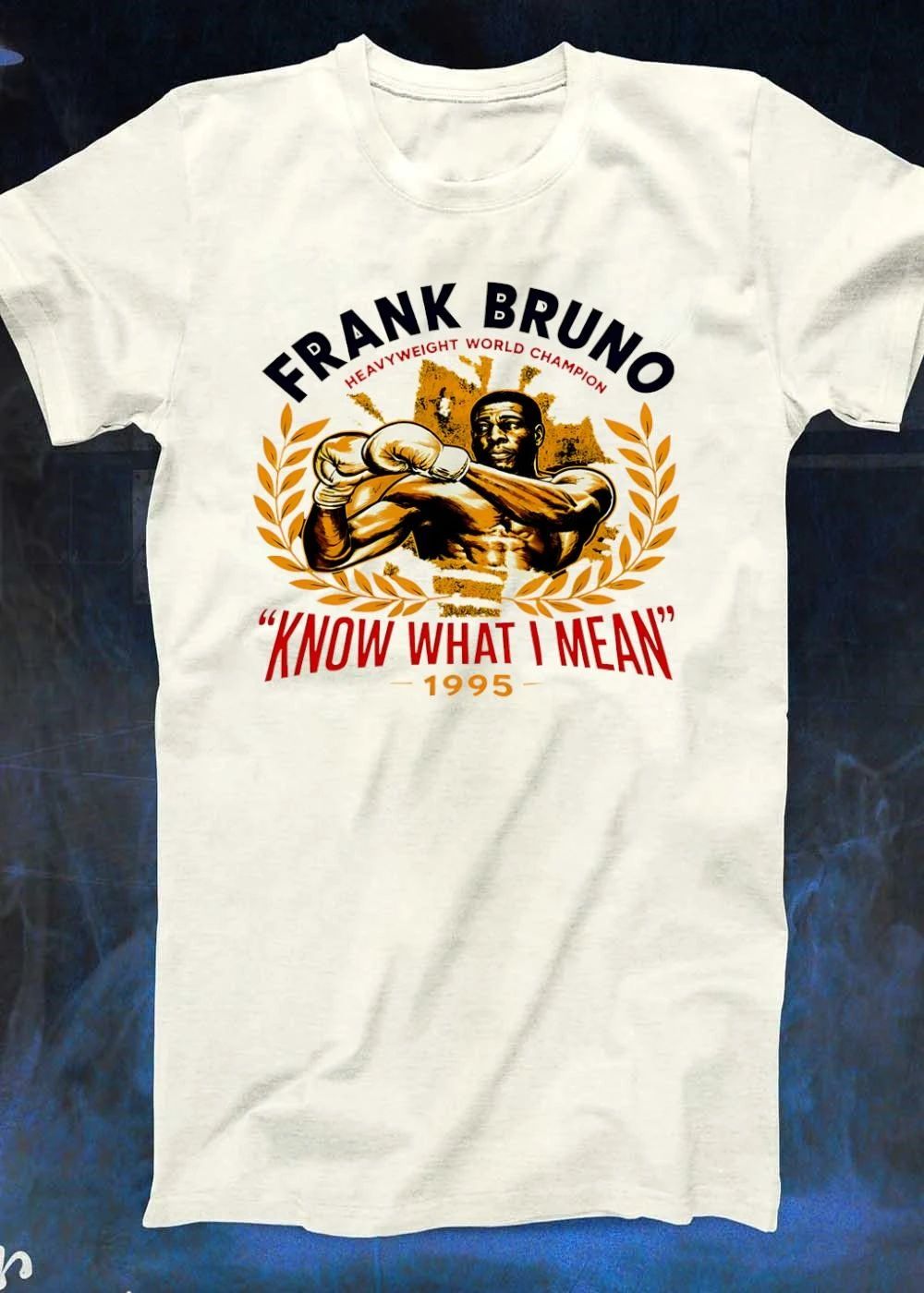 Frank Bruno Heavyweight World Champion Boxing know what I mean 1995 shirt