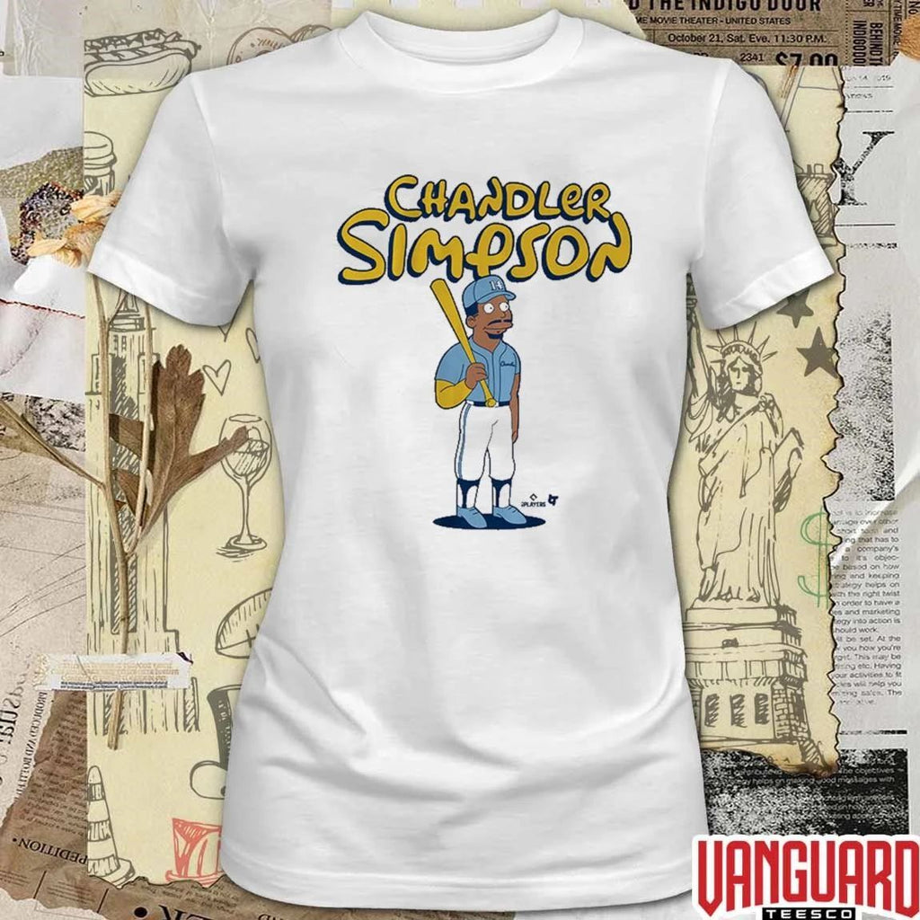 Chandler Simpson At the Bat Tampa Bay Rays MLB t-shirt