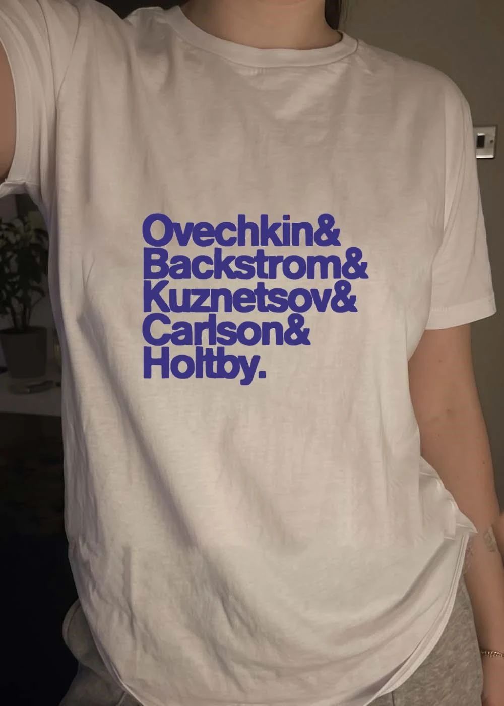 Washington Capitals Legends Ovechkin Backstrom Kuznetsov Carlson Holtby Shirt