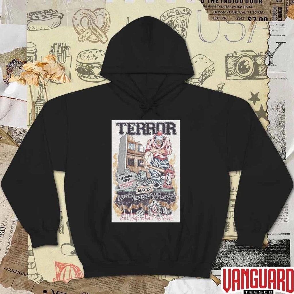 TERROR May 15 2026 Atlanta, GA Still Can’t Forget The Truth Poster t-shirt