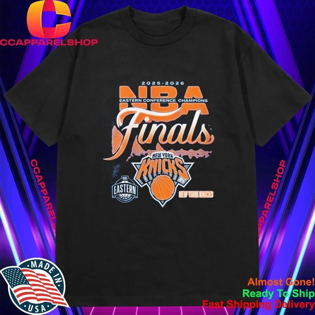 NY Knicks 2026 Eastern Conference Champions Finals Signature Shirt