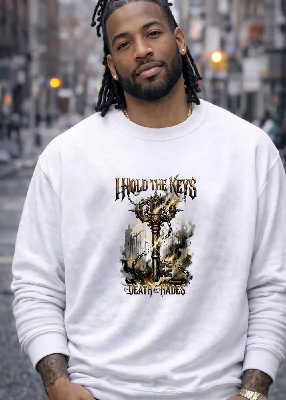 Revelation 1’18 I Hold the Keys of Death and Hades T-Shirt