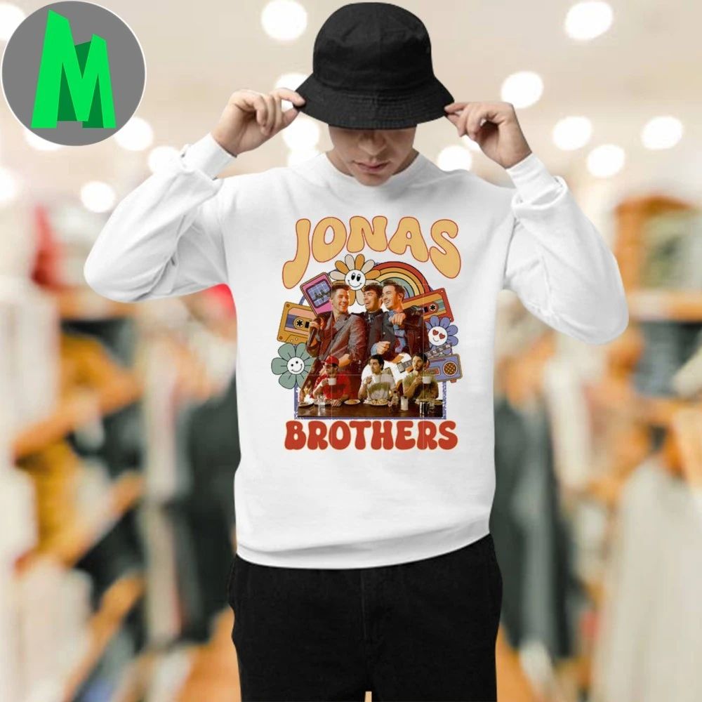 Jonas brothers flower retro Shirt