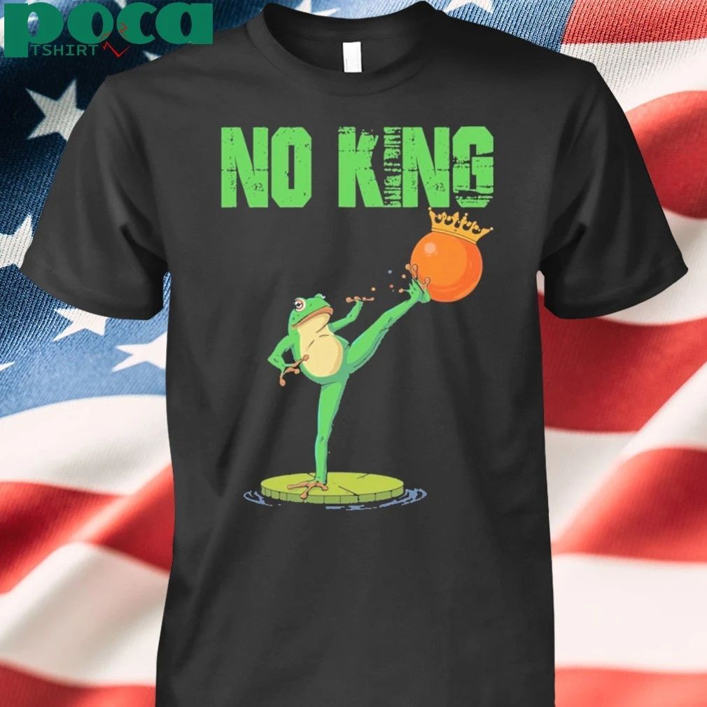 No Kings Portland Frog Protest T-Shirt