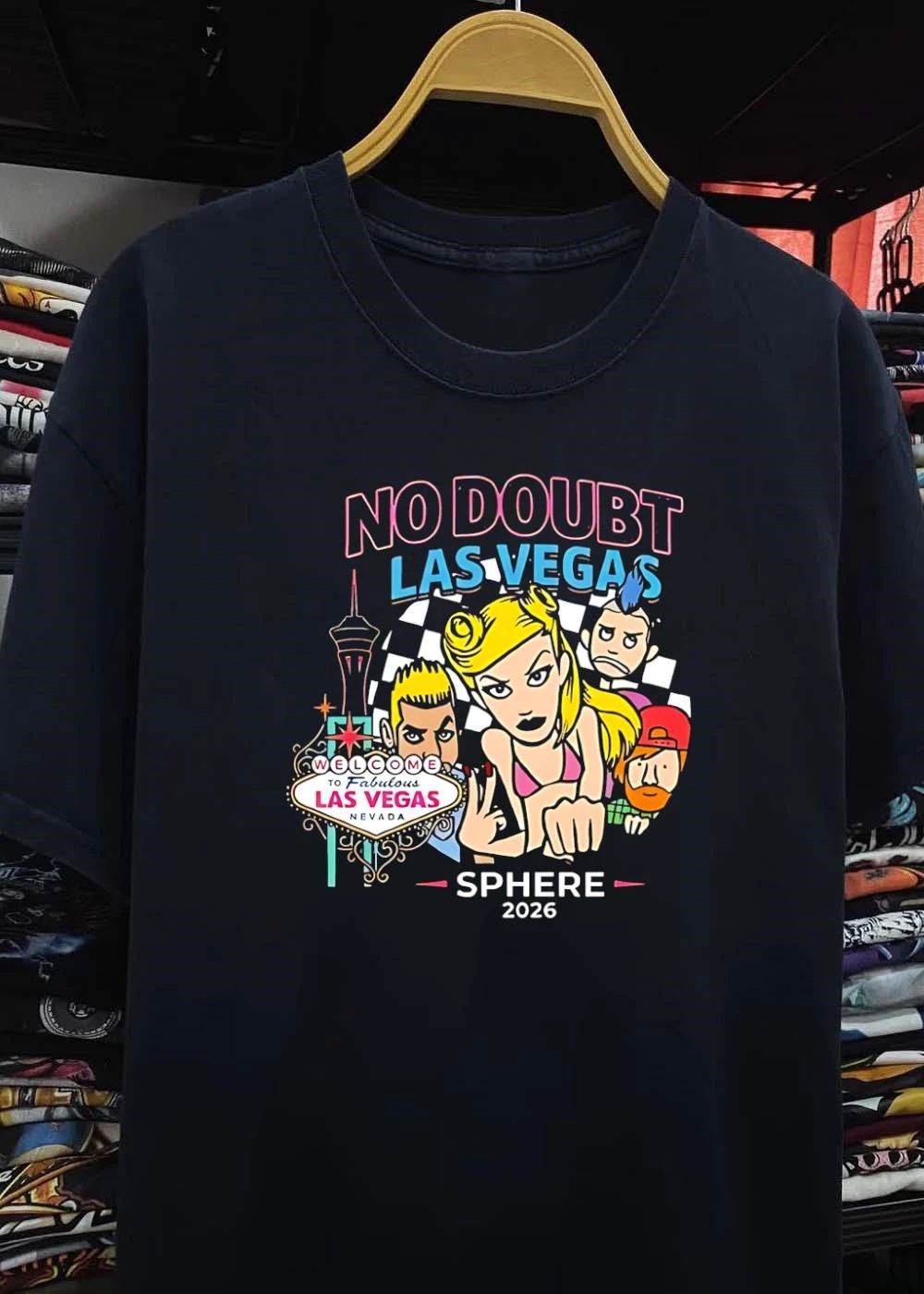 No Doubt Las Vegas Concert Merchandise No Doubt Las Vegas Sphere 2026 T-Shirt