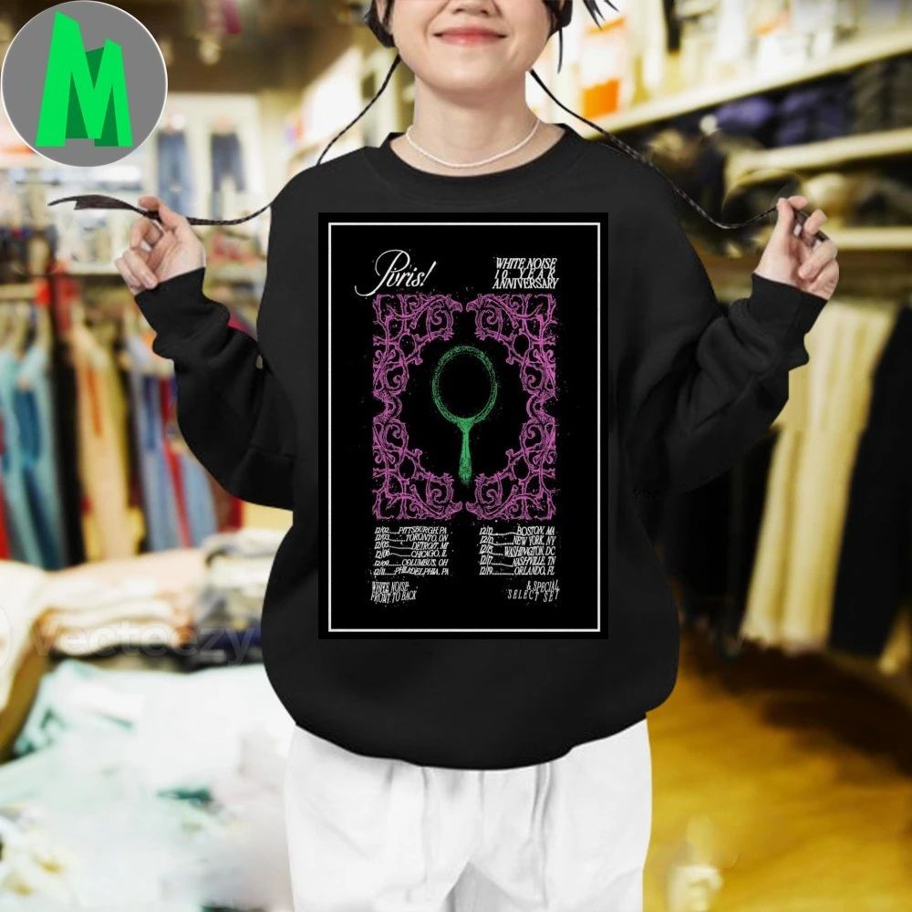 Pvris White Noise New Tour 2025 Poster Shirt