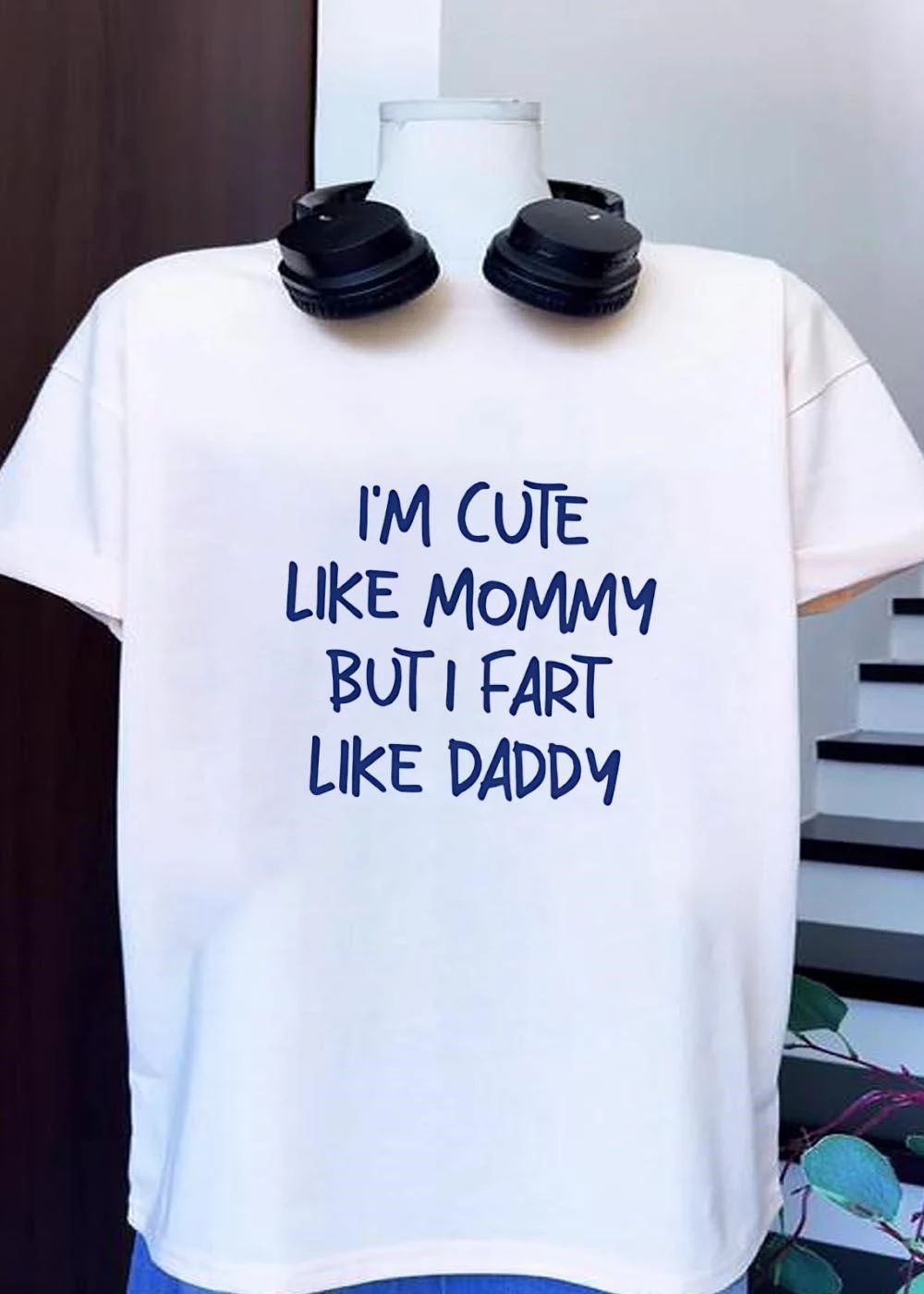 Cute Mommy Fart Daddy Funny Baby shirt