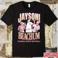 Jaysoni Beachum Florida State Seminoles Softball 90s Streetwear t-shirt