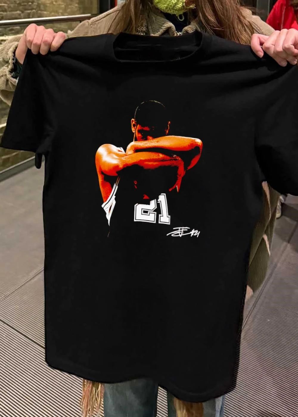 Tim Duncan San Antonio Spurs NBA 21 TD 21 shirt