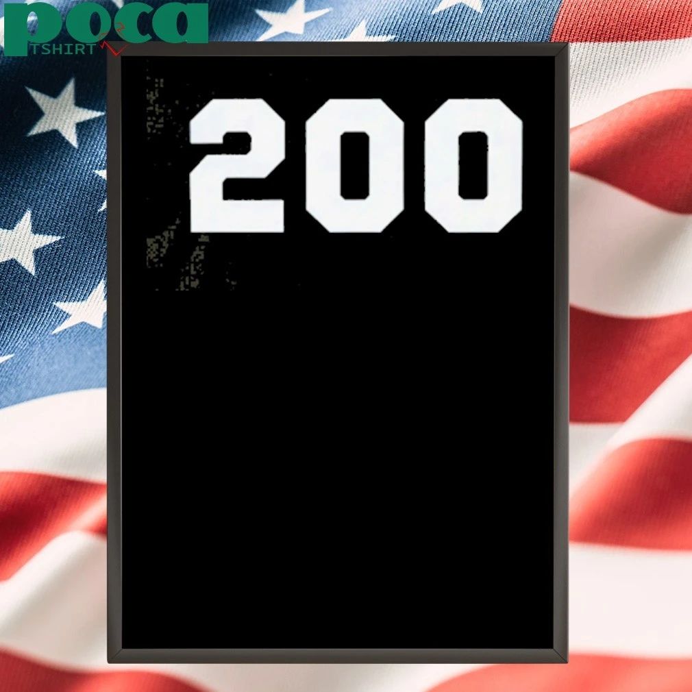Chad Powers Glen Powell 200 Number T-shirt