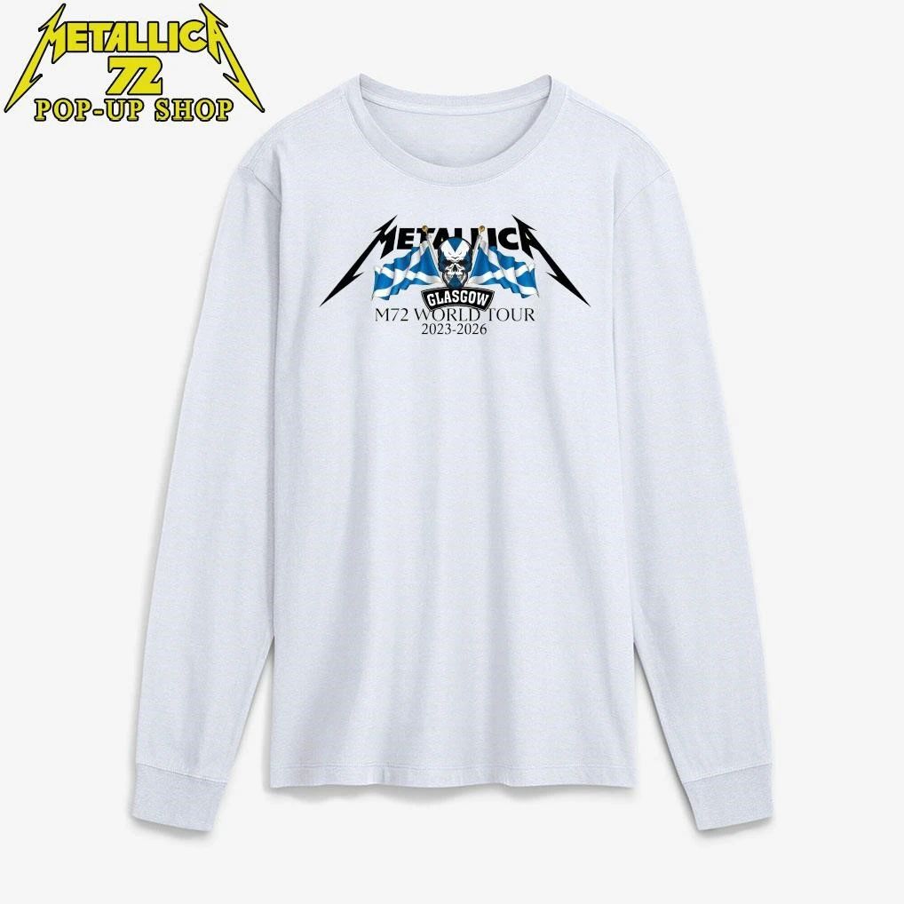 Metallica M72 Glasgow, Scotland World Tour 2023-2026 T-Shirt