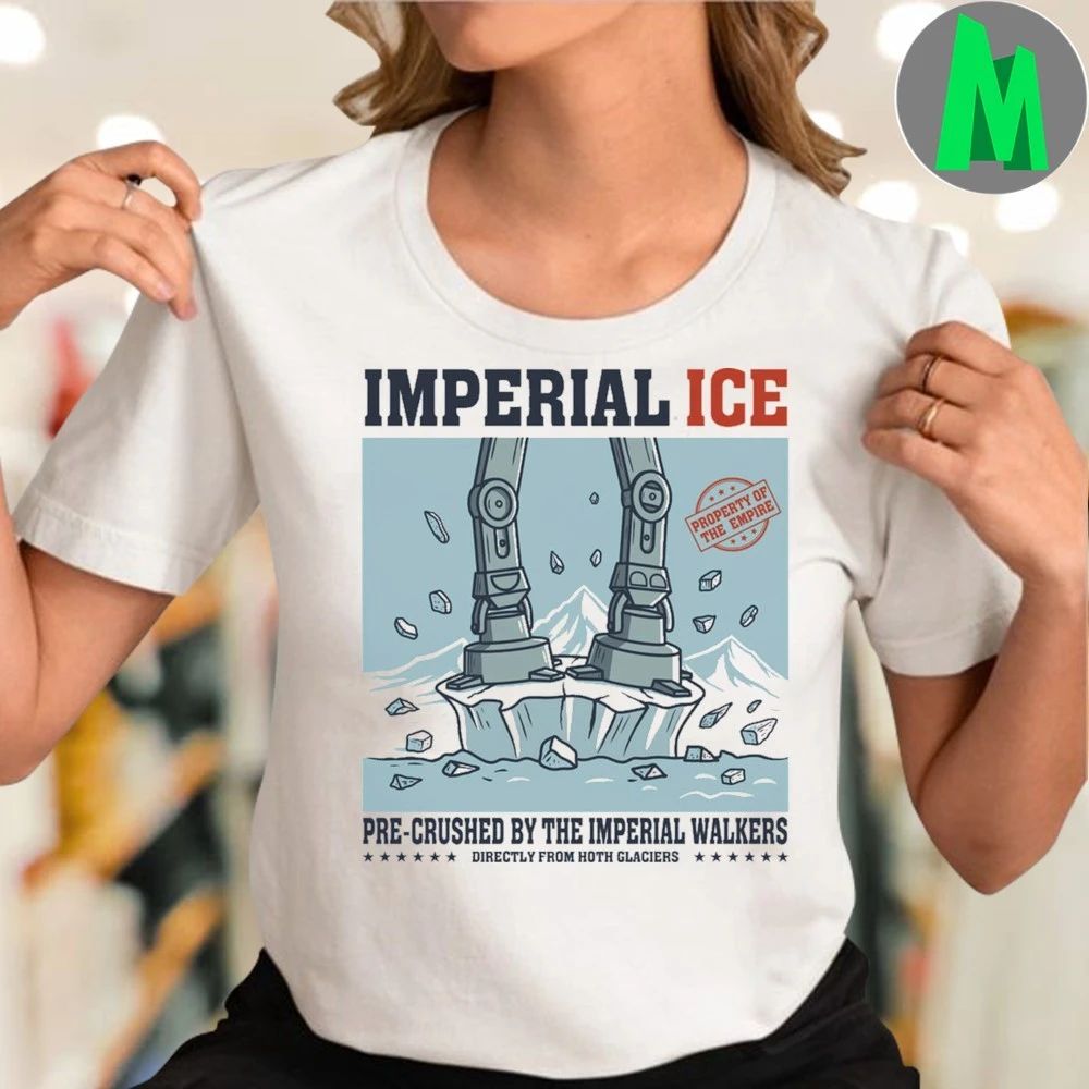 Original Imperial Ice Pre Crushed By The Imperial Walkers Directly From Hoth Glaciers Shirt