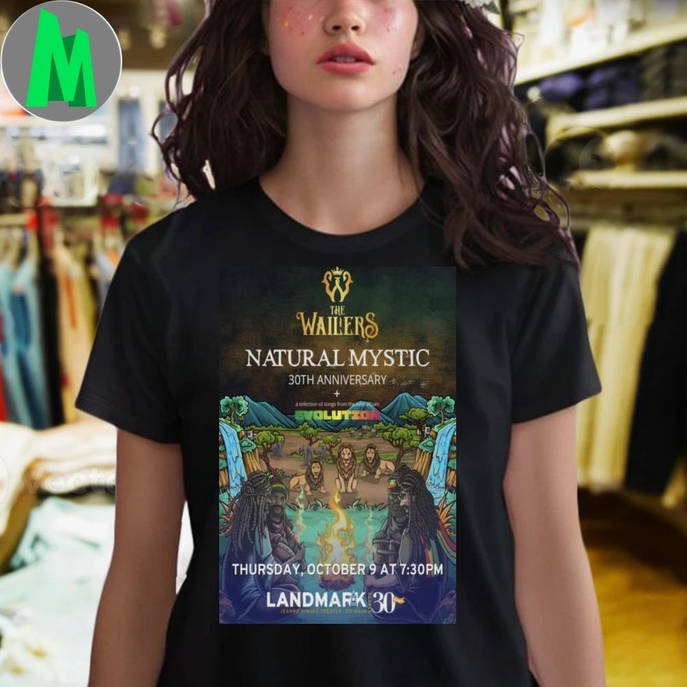 The Wailers Oct 9 2025 Washington NY Poster Shirt