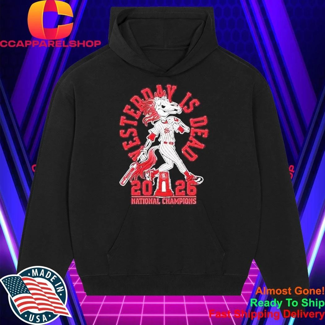 Oklahoma Sooners Baseball Skeleton Horse 2026 National Champions Shirt
