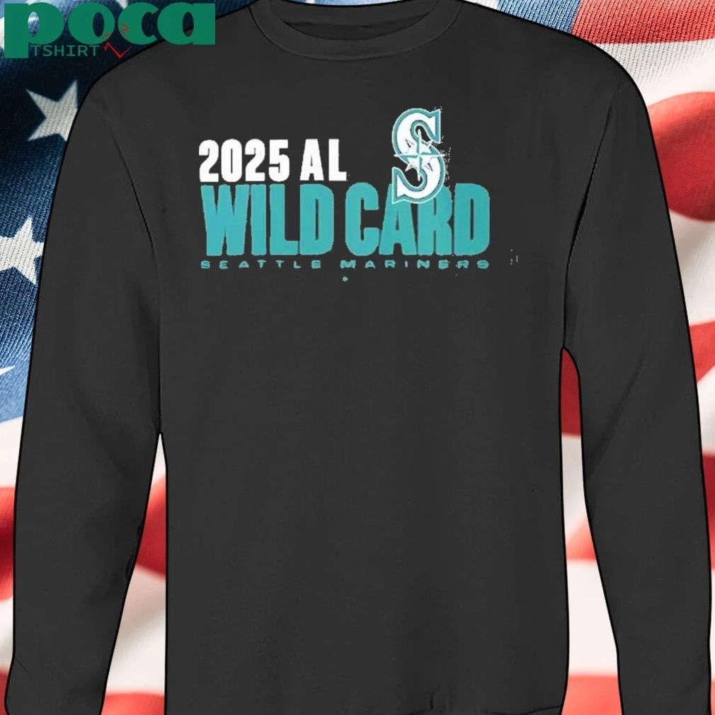 Seattle Mariners Mlb 2025 Playoffs National League Wild Card Shirt