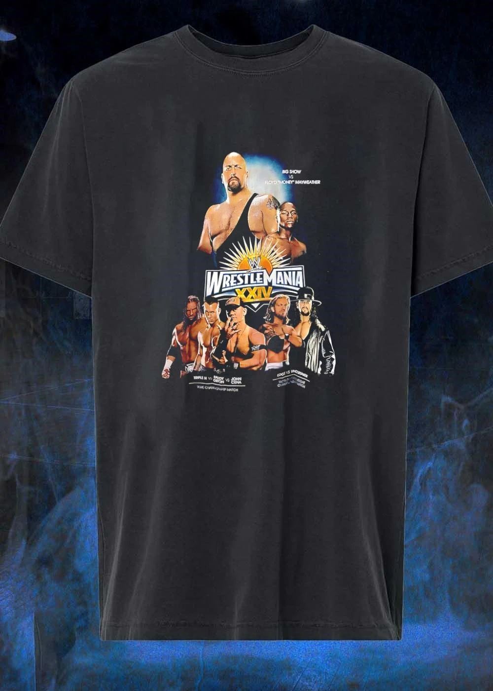 WrestleMania XXIV Triple H vs Randy Orton vs John Cena vs Edge vs Undertaker shirt