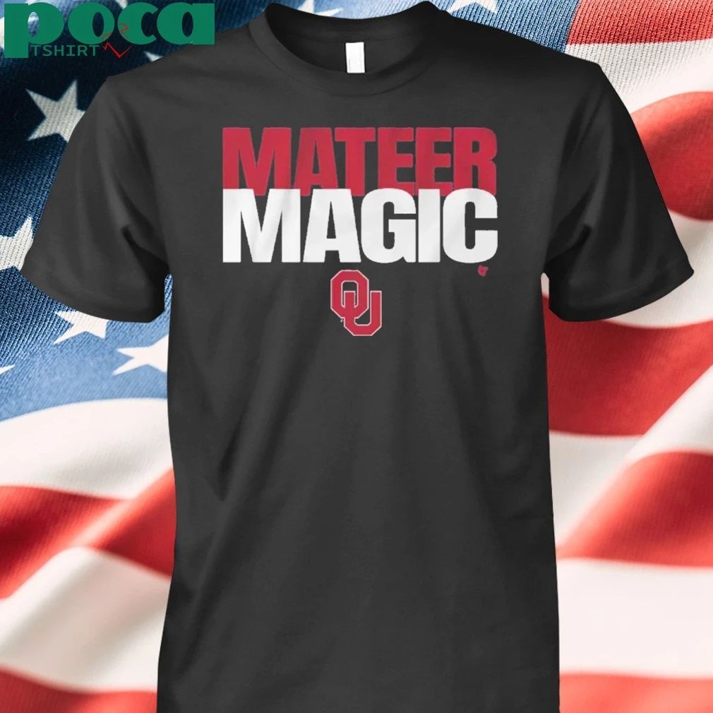 Oklahoma Football John Mateer Magic T-shirt