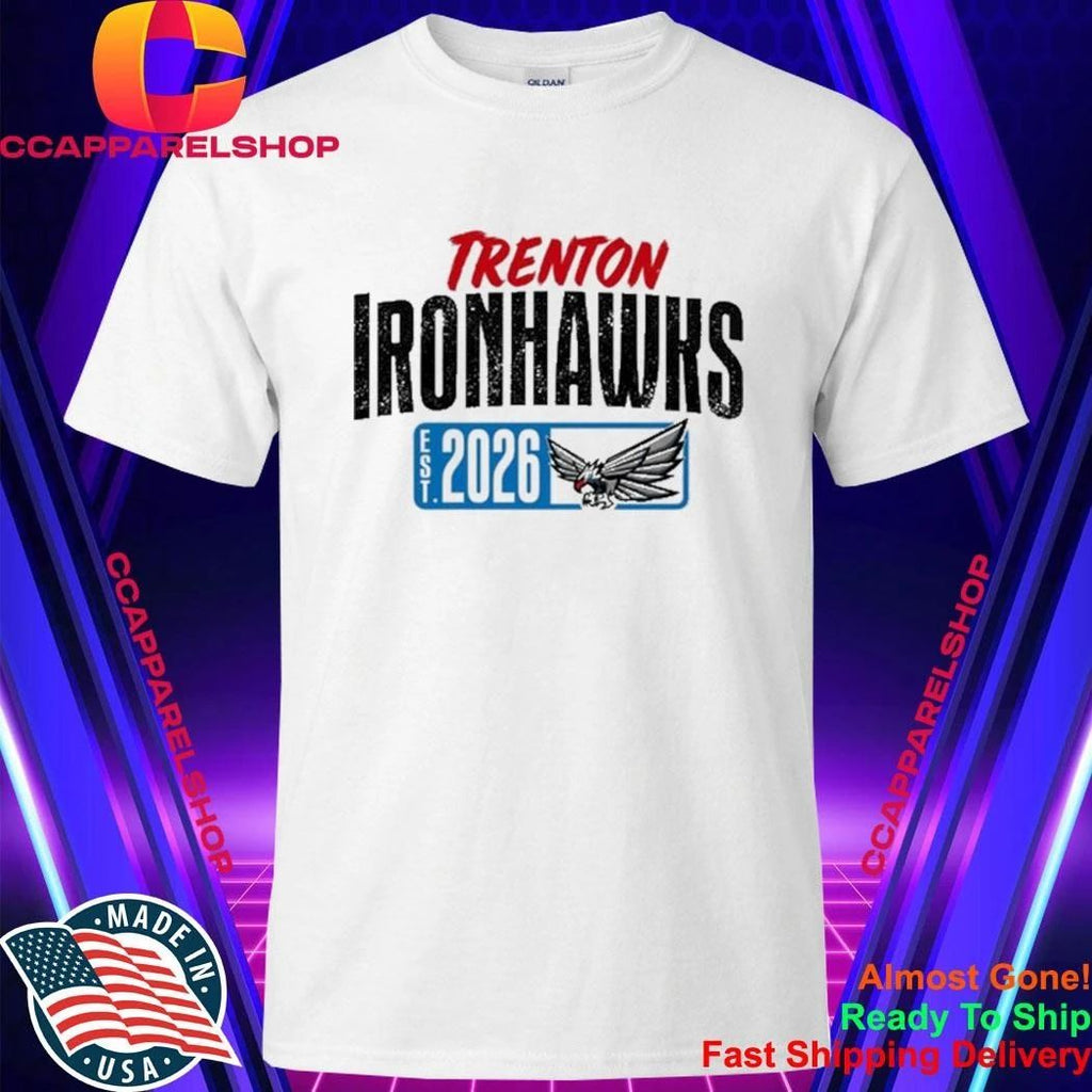 Trenton Ironhawks Est 2026 Logo Shirt