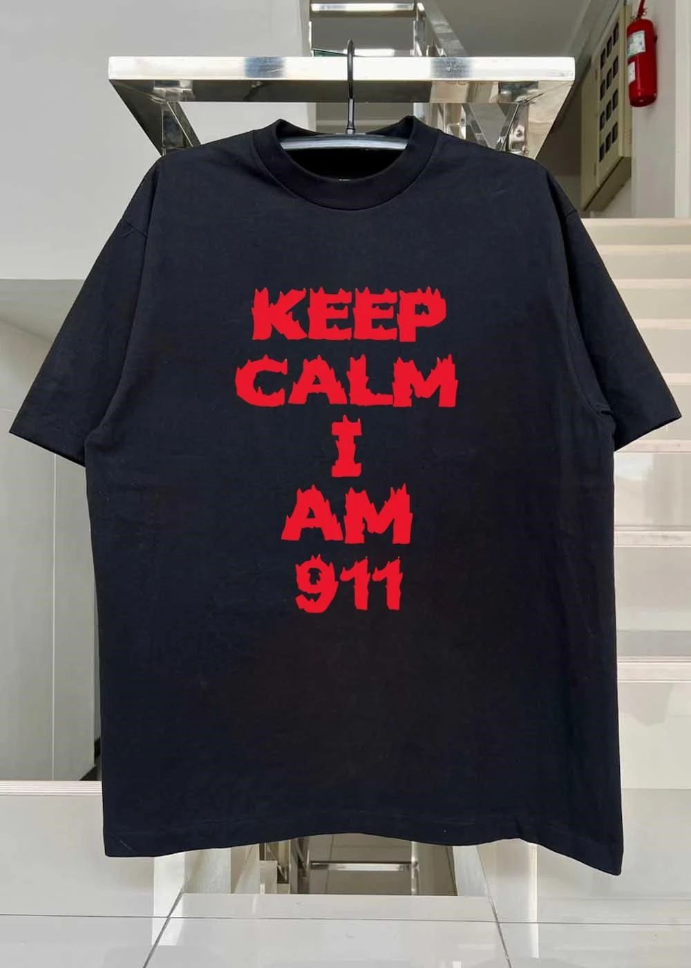 Keep Calm I Am 911 Emergency Dispatcher T-Shirt