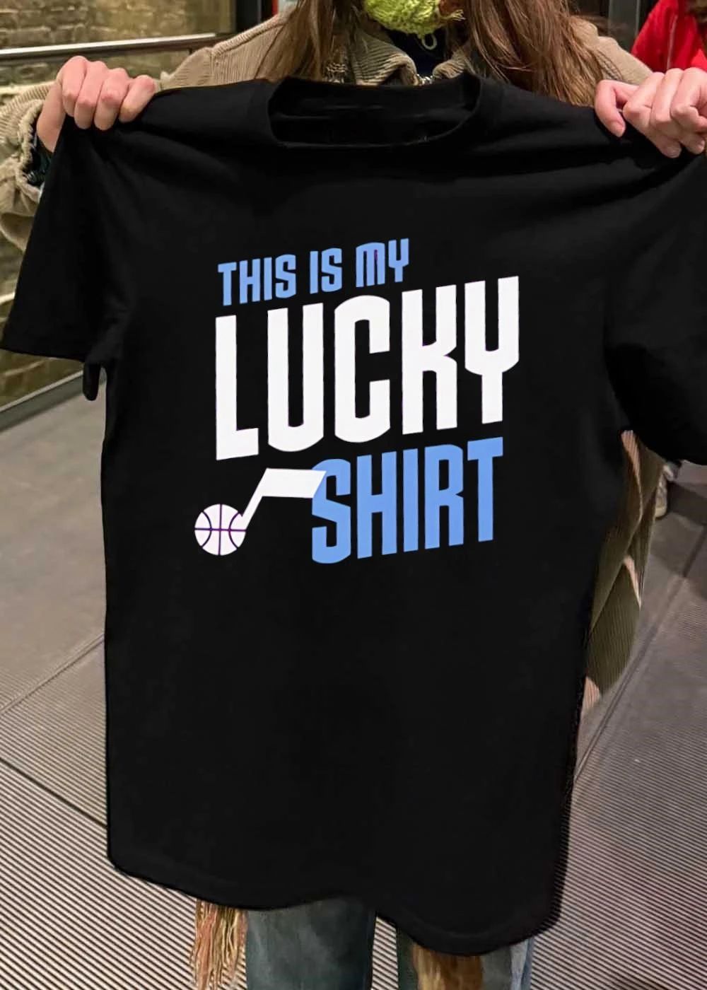 Lucky Fan Gear This Is My Lucky Shirt Utah Jazz T-Shirt