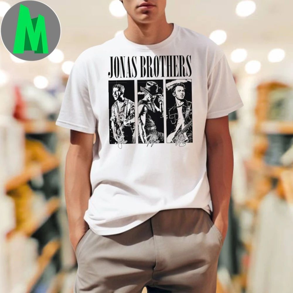 Jonas brothers Signature Shirt