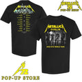 Metallica M72 Dublin, Ireland 2026 Band Members World Tour Date T-Shirt
