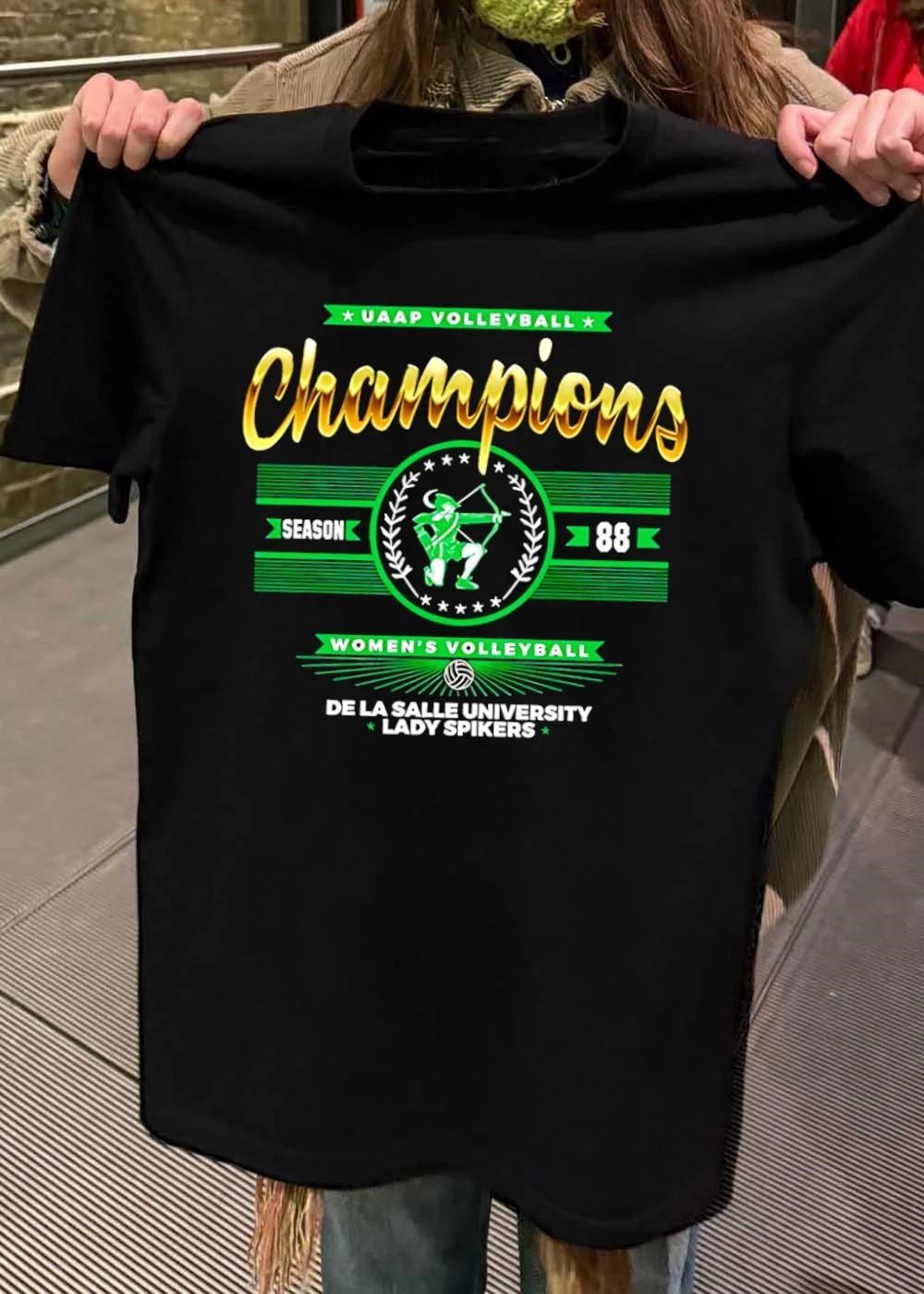 UAAP Lady Spikers Celebrate Season 88 Women’s Volleyball Champions T-Shirt