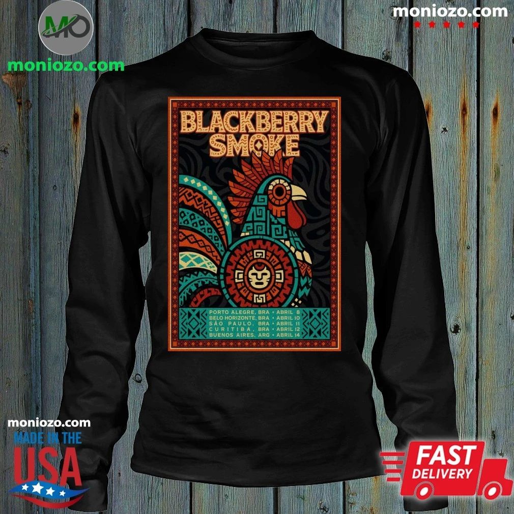 Blackberry Smoke Brazil And Argentina 2026 Poster Shirt