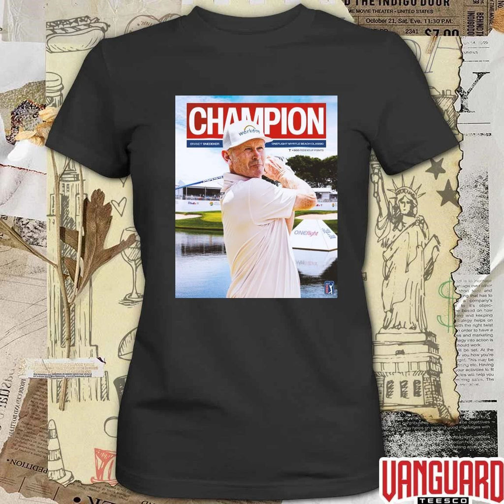 Brandt Snedeker 2026 Myrtle Beach Classic Champion PGA TOUR Poster t-shirt