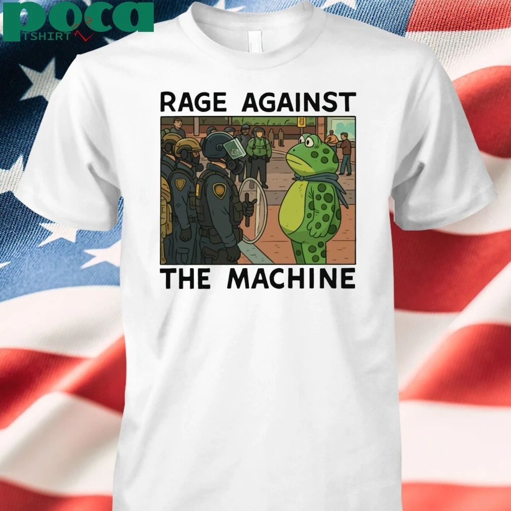 Portland Frog Rage Against The Machine Resist 2025 T-shirt