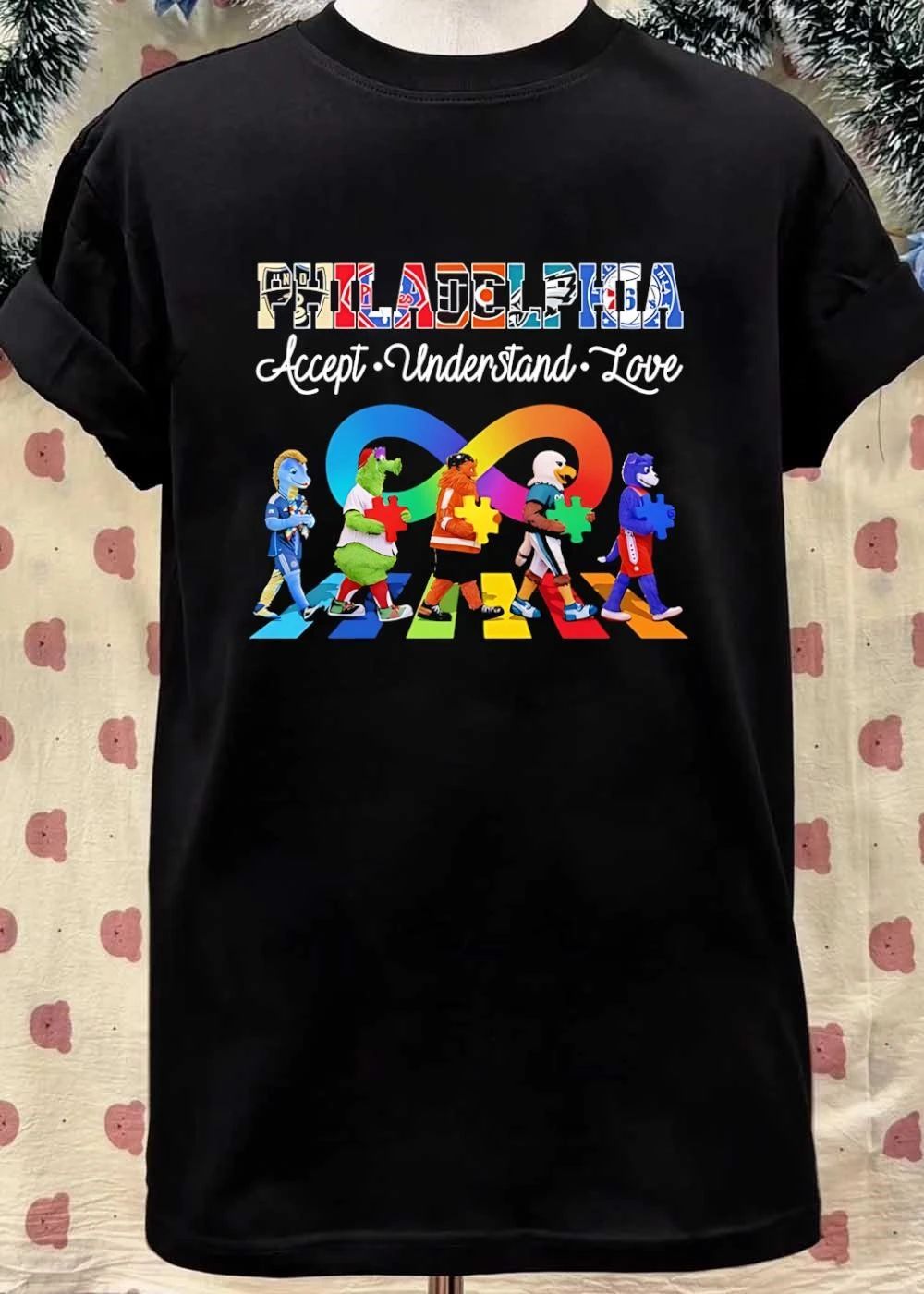 Accept Understand Love Philadelphia Mascots Shirt
