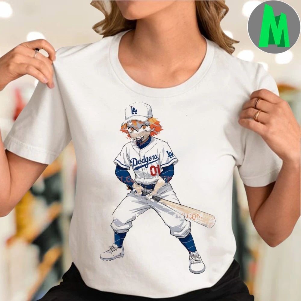 Zenitsu LA Dodgers Baseball Zenitsu LA MLB Shirt