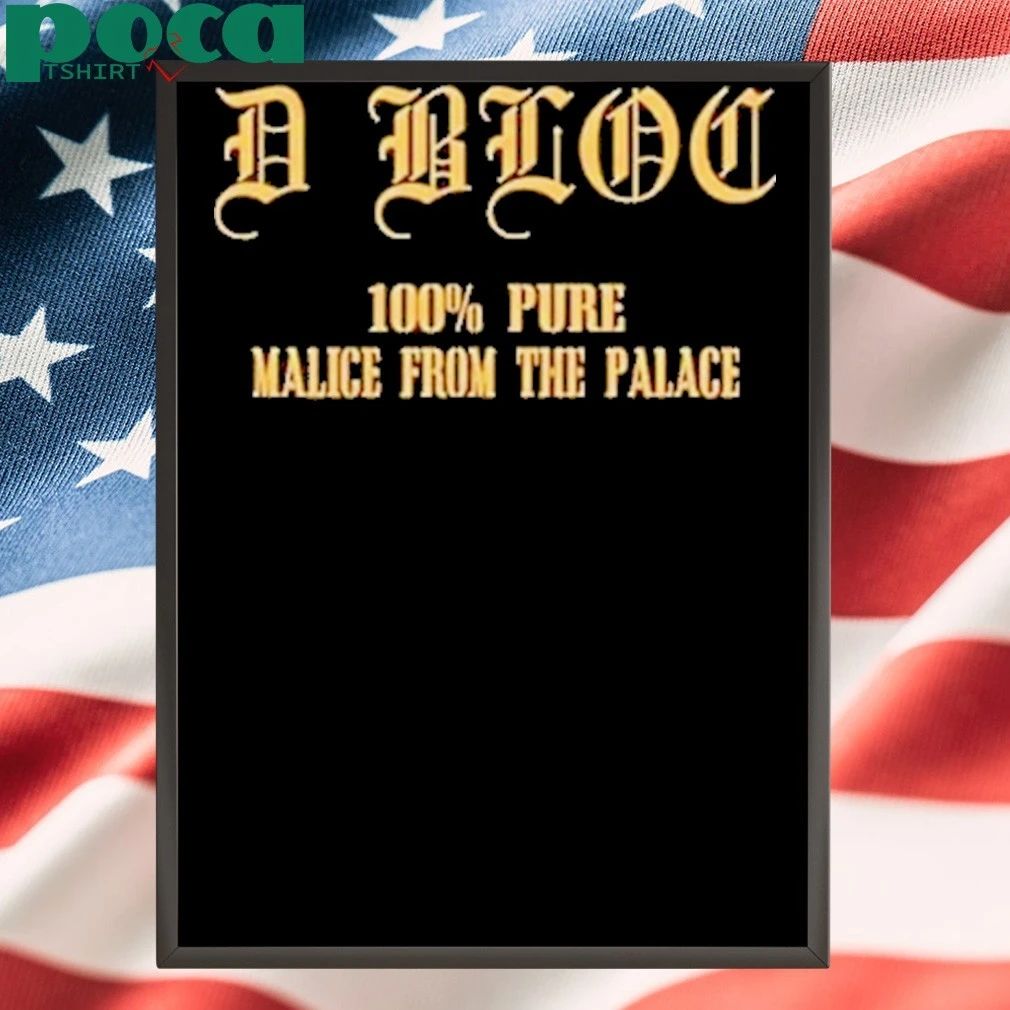 D Bloc Malice At The Palace T-shirt