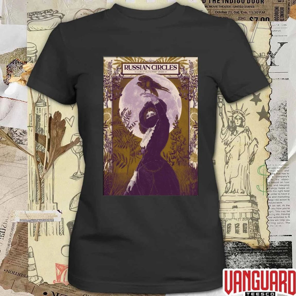 Russian Circles Live At Dunk Fest May 14 2026 In Zottegem Belgium Poster t-shirt