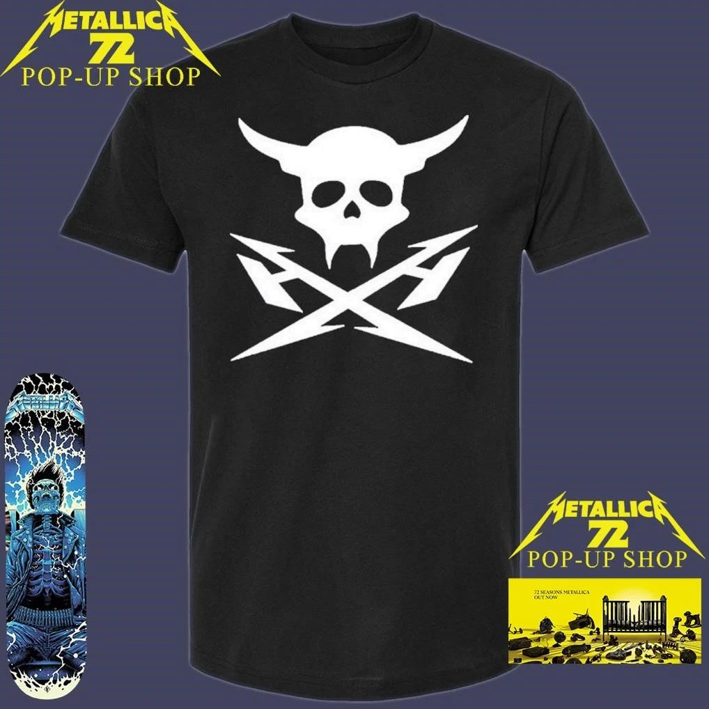 Metallica James Hetfield Exclusive Skull Logo T-Shirt