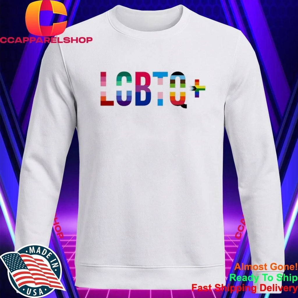 LGBTQ Plus Pride Flag Rainbow Pattern Shirt