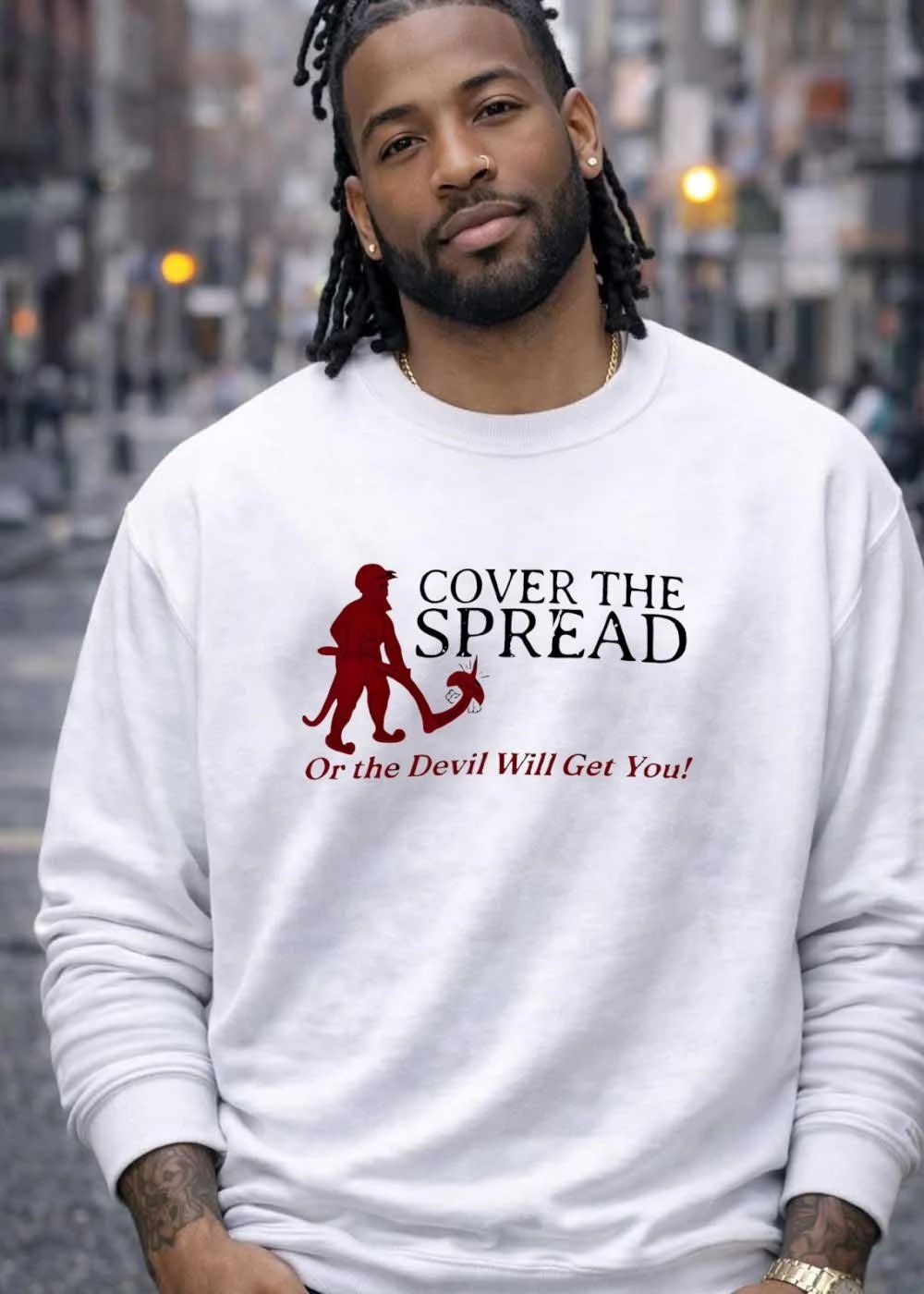Cover the Spread or the Devil will get you shirt
