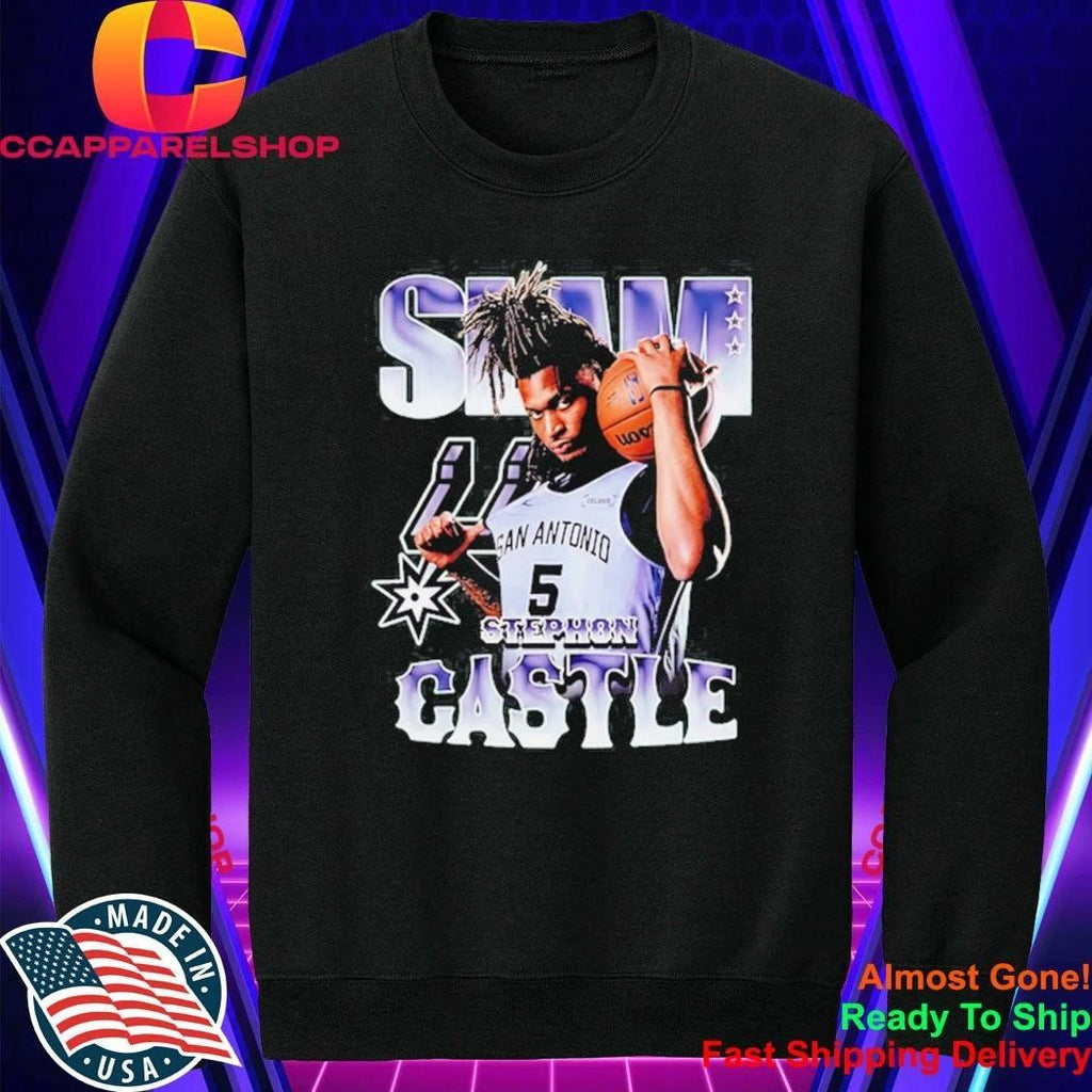 San Antonio Spurs Stephon Castle SLAM Remix Shirt