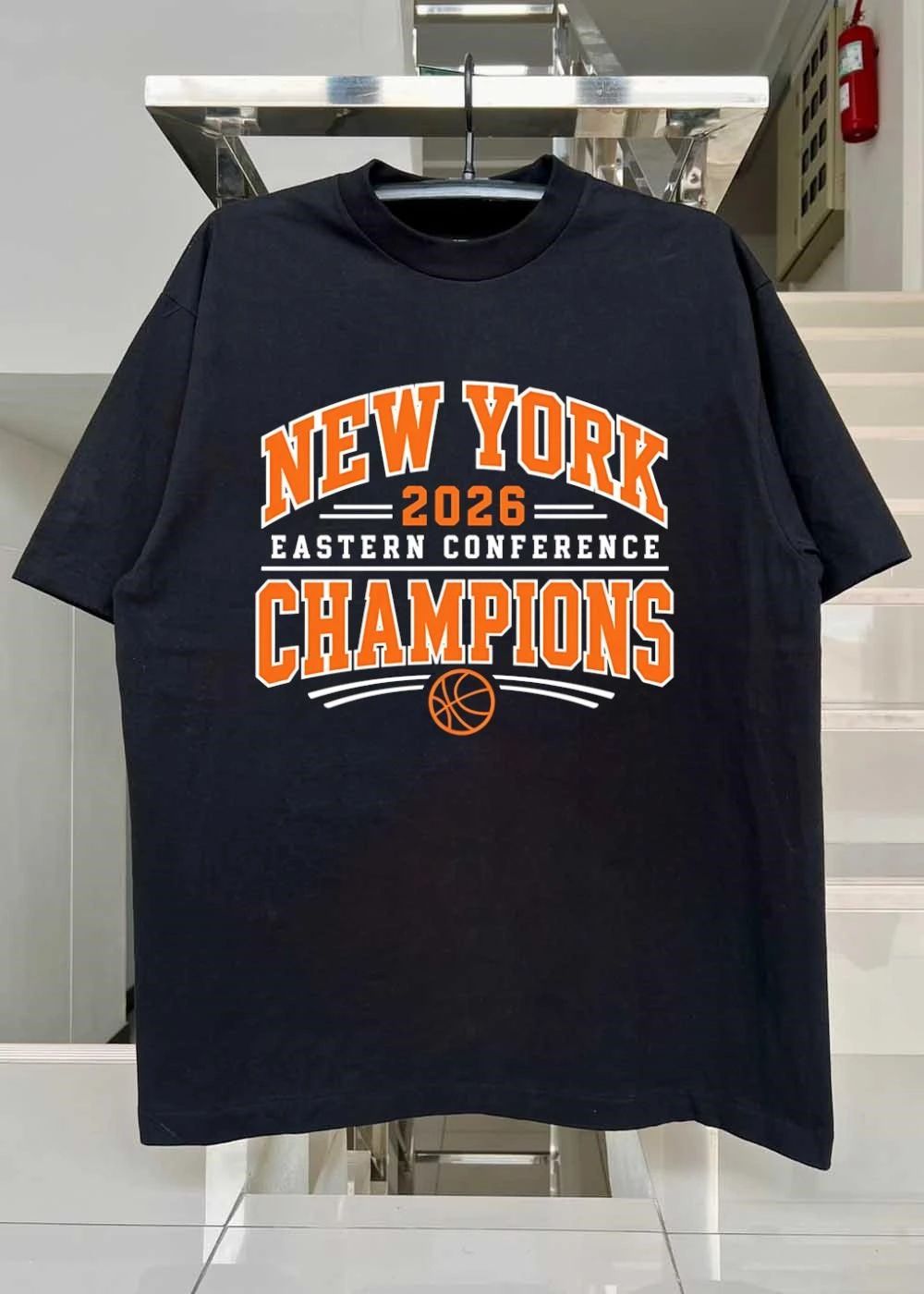 New York 2026 Eastern Conference Champions Basketball Fan Shirt
