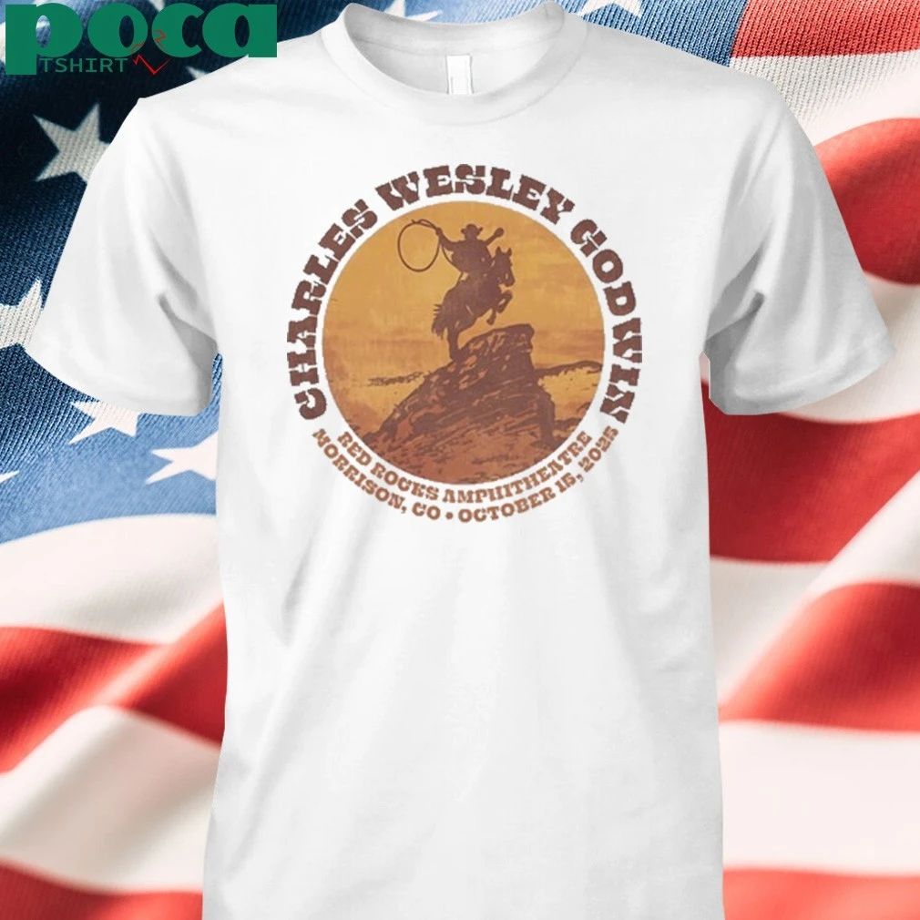 Charles Wesley Godwin Oct 15 2025 Red Rocks Show shirt