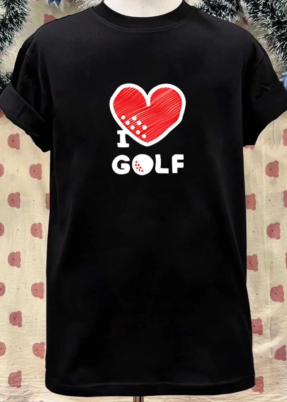 Golf golfer golfing golf lover golf enthusiast golf sport golf player golf course golf game I GOLF shirt