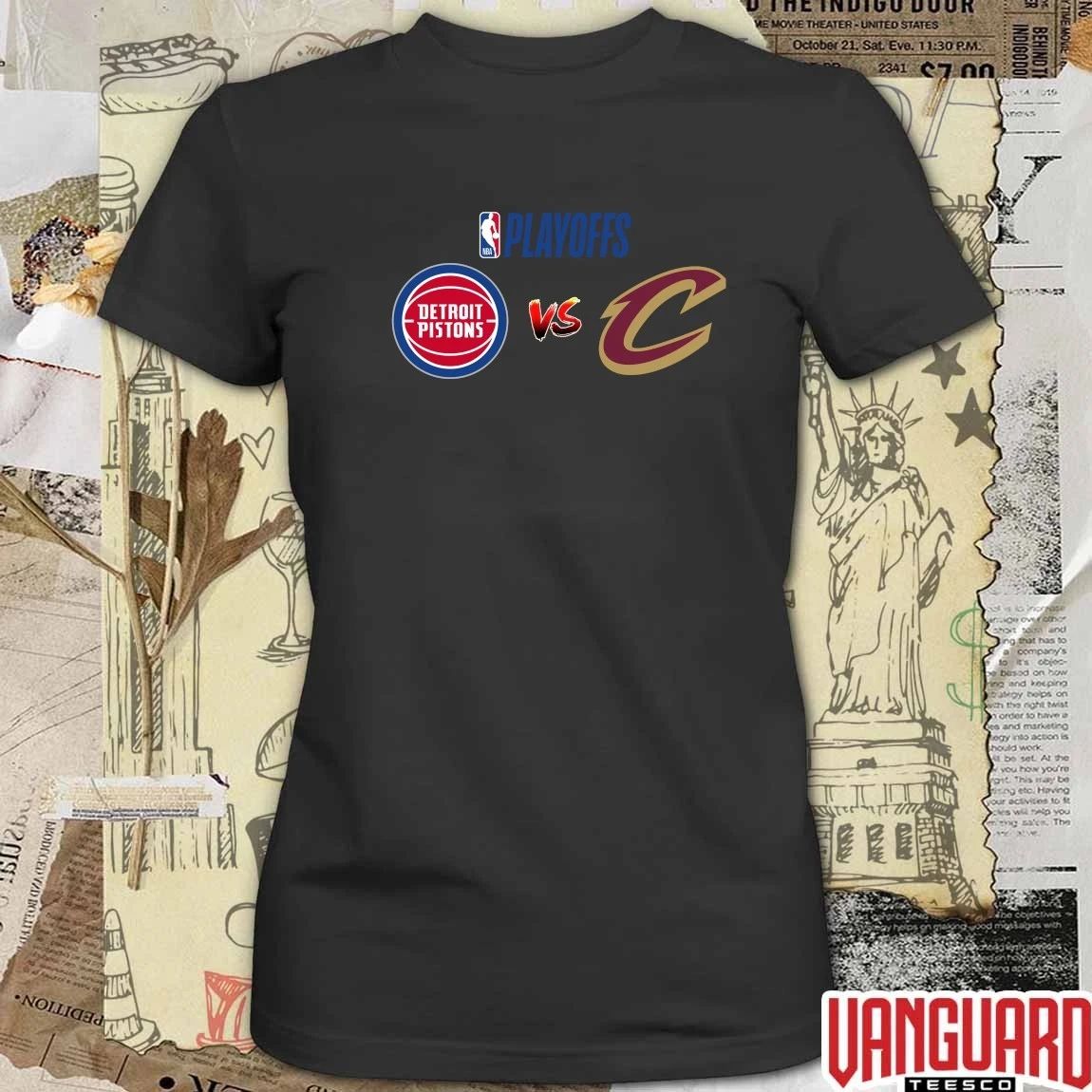 Detroit Pistons vs Cleveland Cavaliers 2026 NBA Playoffs Conference Semifinals t-shirt