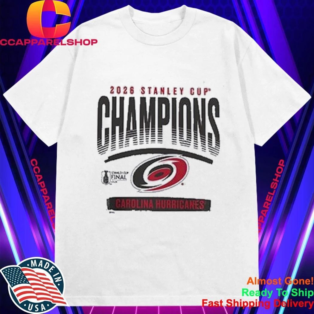 Carolina Hurricanes 2026 Stanley Cup Champions Signature Roster Shirt