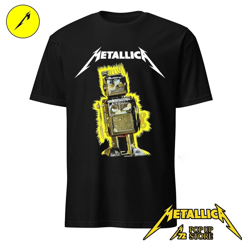 Metallica M72 Athens Tour 2026 M72 Robot Glow Shirt