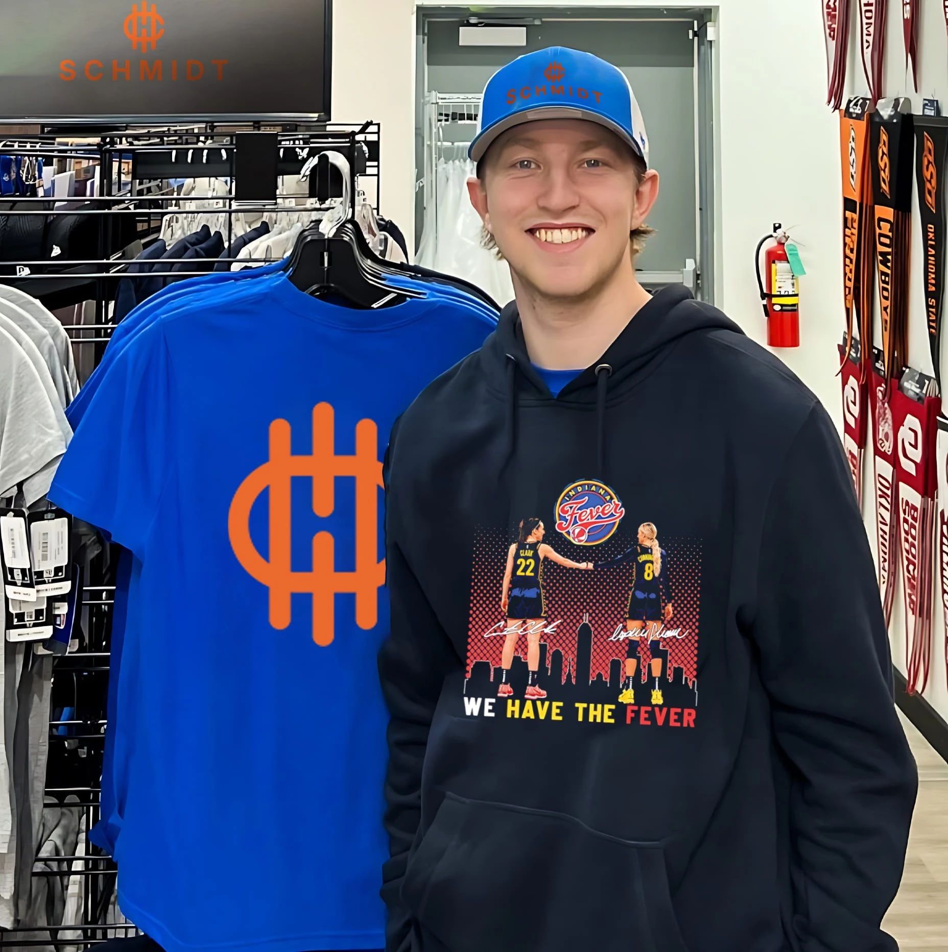 Indiana Fever Caitlin Clark and Sophie Cunning Ham signature shirt