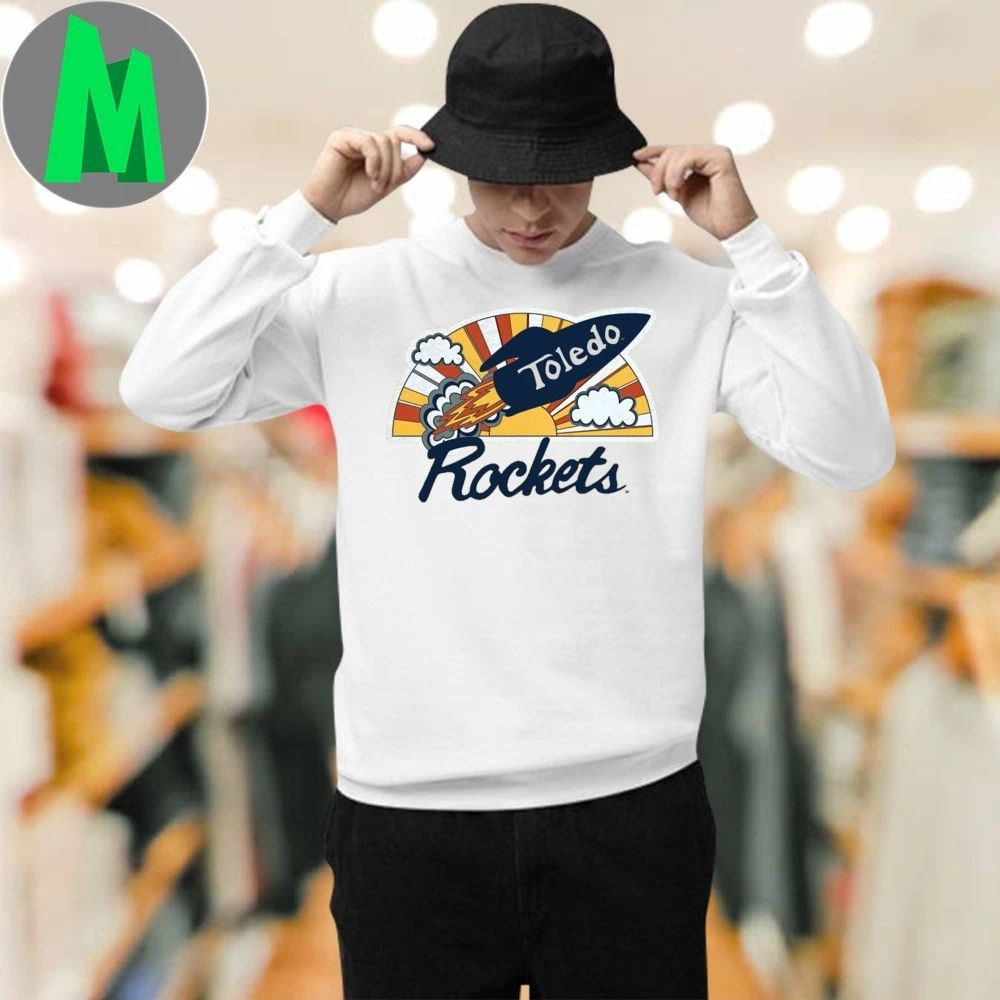 Toledo Rockets Vintage Logo and Script Shirt